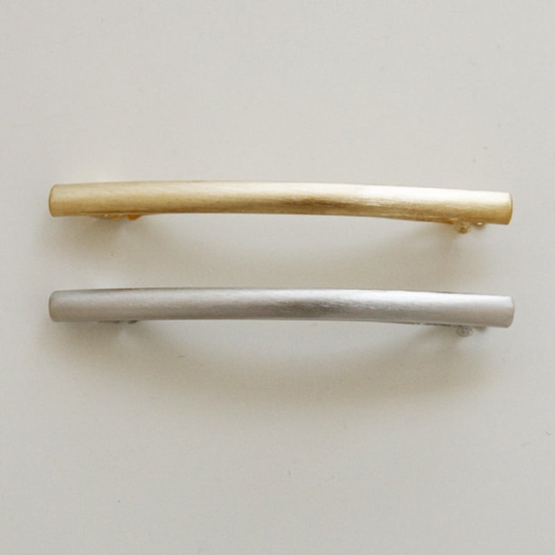 

J.Lauren Hollow Metal Long Auto Hair Pin H01200 gold