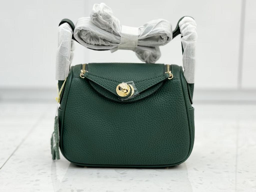 Lindi Tasche Mini erste Schicht Togo Rindsleder Einzel Schulter Tragbare Umhängetasche Damen Tasche Arzttasche Diagonale Span Tasche Elegant