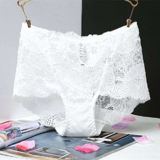 XXL Lingerie Women's Panties Womens Briefs Panty Sexy Lace Plus Size Female Underwear Big Size Lady Sexy Panty