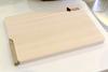 Umezawa Wooden Cutting Board Tono Hinoki Freestanding Stand Type 27 x 18 x Thickness Made in Japan 444301 1.5cm