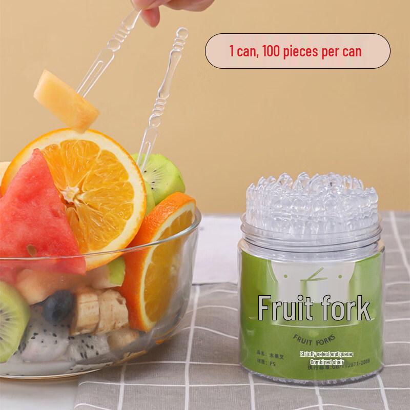 ZISIZ Disposable Bamboo Fruit Forks