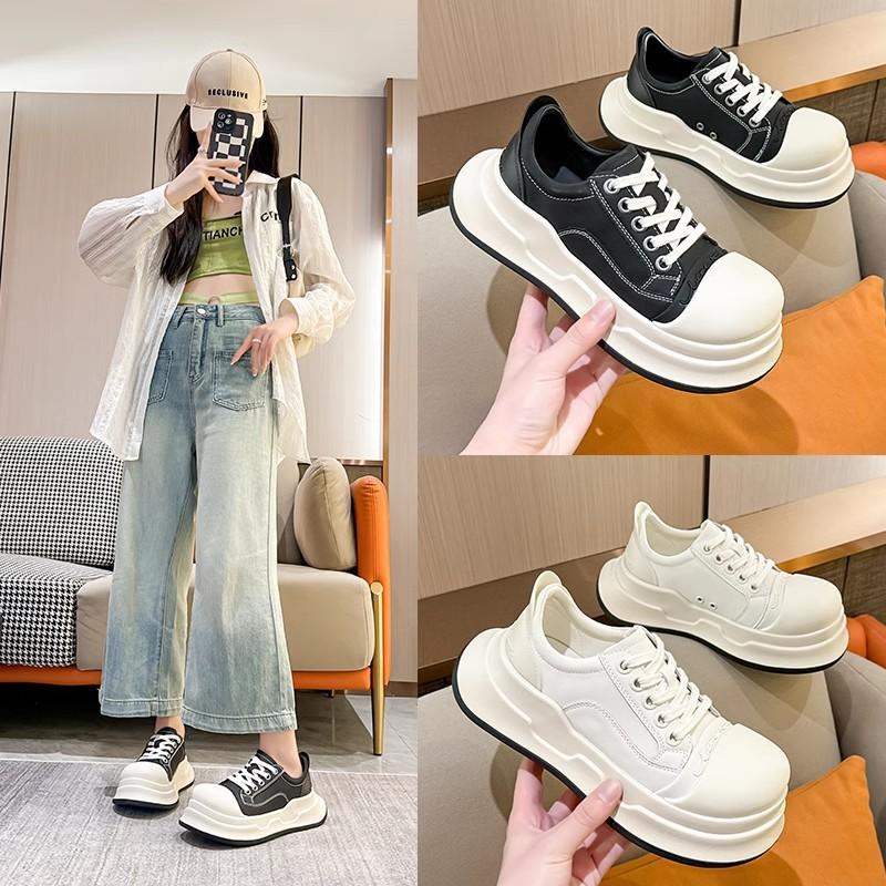 Modedesigner All Match Erhöhendes Canvas Mode Big Head Unisex Schuhe Sportschuhe Tennis Damen Lässige Trainer Übergröße Sneaker