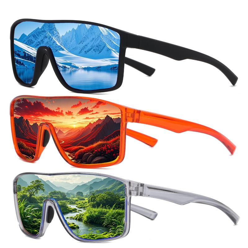 Sunglasses European and American men's and women's UV-proof outdoor cycling sunglasses