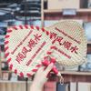 Handmade Old-Fashioned Sunflower Fan, Grass-Weaved Children's Handheld Fan with Bamboo Leaves, Rice-Leaf, and Cattail Design.
