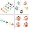 20Pcs Cores Misturadas 4mm Alto-falante Amplificador Terminal Banana Plug Socket Jack Conectores