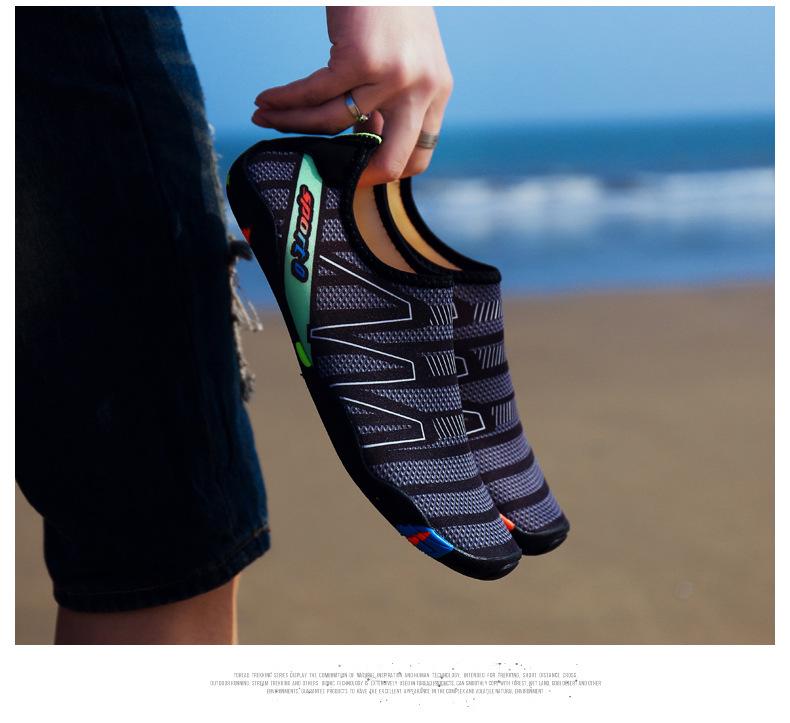 Unisex Quick-Dry Water Shoes: Perfect for Swimming, Diving, Hiking, Snorkeling, and Beach Activities.