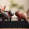 Handmade Cats Teas Pet Zisha Kung Fu Teas Set Accessories Teas Ornament Zisha Texture Suitable for Teas Enthusiasts Present