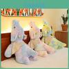 Colorful Small Dragon Plush Toy Pillow Tie-dye Dinosaur Doll Plushie Wholesale Gift