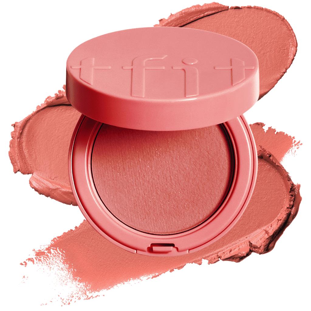 TFIT - FLUFFY VELVET CUSHION BLUSH N02 FIG NUDE, 4g róż do policzków