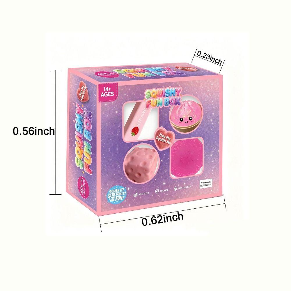 Soft And Stretchy Squishy Sensory Toys Random Shapes Stretchy Fidget Toys Desk Play