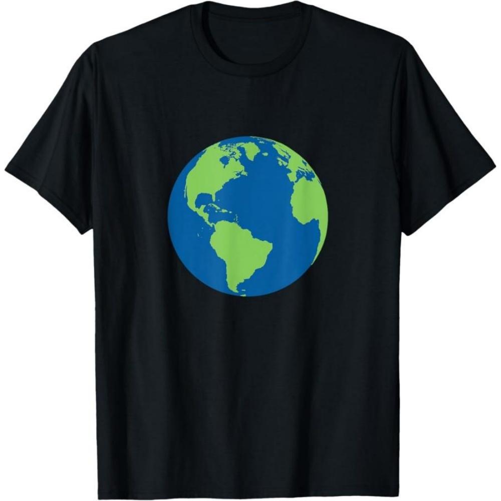 Planet Earth T-Shirt S чёрный