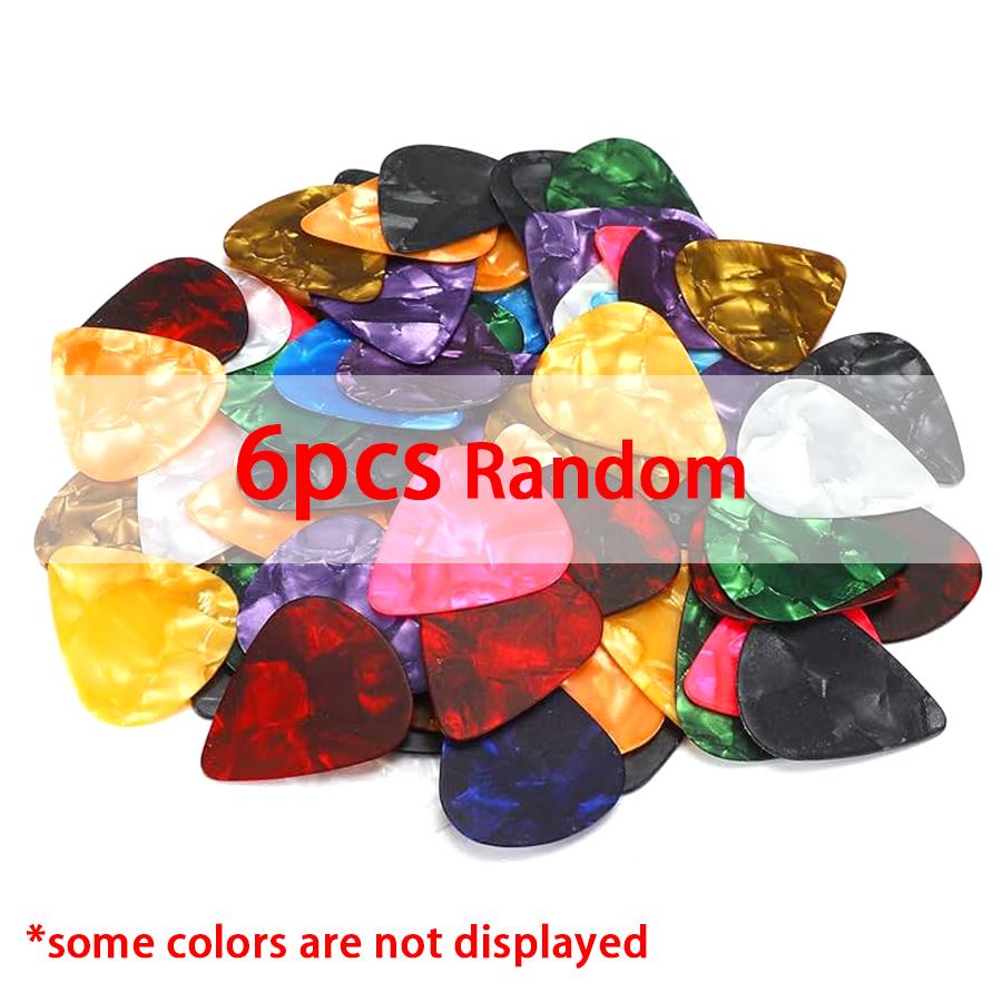 

6/18/54pcs Guitar Picks 0.46mm ABS Indoor Outdoor Performance Accessories for Music Lover Guitar Ukulele String Instrument XJM