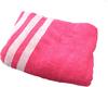 Marushin Beach Towel, Deformation, Pink, Approx. 120 x 190 cm, with Storage Pocket, 0365074200