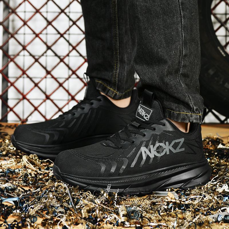 Plus Size Steel Toe Safety Shoes - Anti-smash, Anti-puncture, Anti-slip, Breathable Labor Protection for Men & Women (G58).