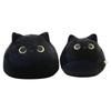 Lovely Soft Pillows Black Cat Plush Doll Cat Plush Toys Cat Shaped Stuffed Toys Cat Plush Pillows