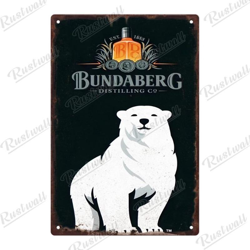 Vintage Beer Metal Sign, New Year Pub Decor Plaque