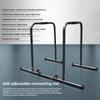 79-101CM Muscle Trainer Adjustable Multi-exercise Rack High Parallel Bars Multi-function Fixed Push-ups Facility
