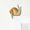1 Pair Wooden Snail Door Topper Vintage Snail Shape Door Corner