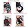 Professional Photography Lens Hood Pack  Aluminum Lens Cover Enhances Photo Quality