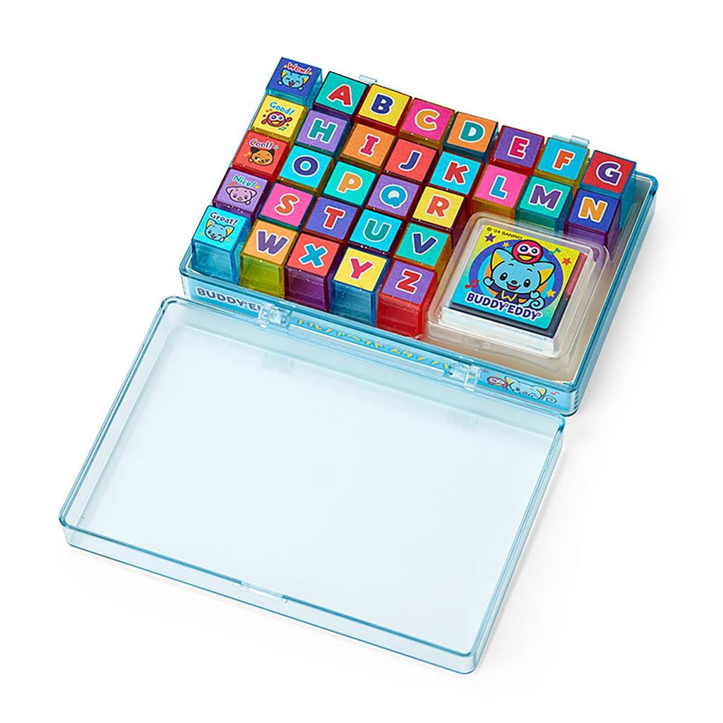 Sanrio Alphabet Stamp Set Eddy Alphabet Pattern 196983 A-Z