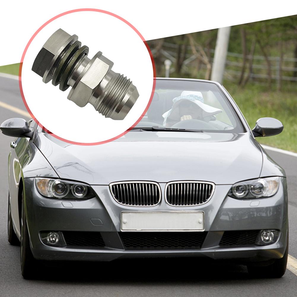 10AN To M18x1.5mm Turbo Oil Pan/Oil Return Drain Plug Adapter 315-04301-010 Oil Sump Return Drain Adapter Bung Fitting