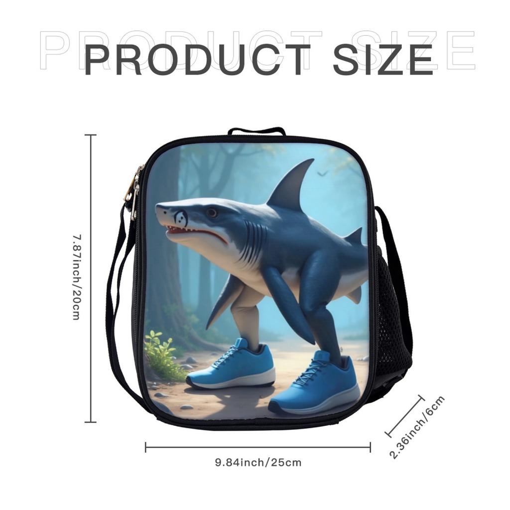 Overseas Shanhaijing Picnic Bag Unisex Student Outdoor Lunch Bag Suitable For School Trip Picnic