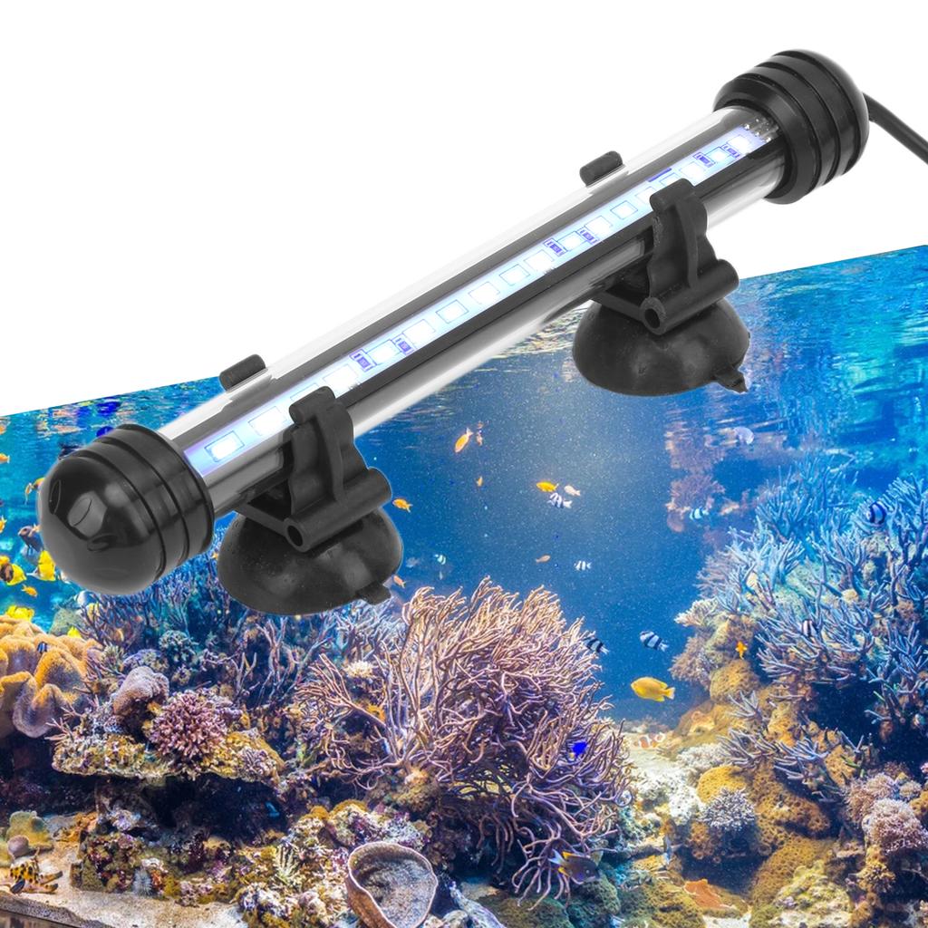 Aquarium Light Waterproof Fish Lighting with LED Light 3 Modes Dimmable
