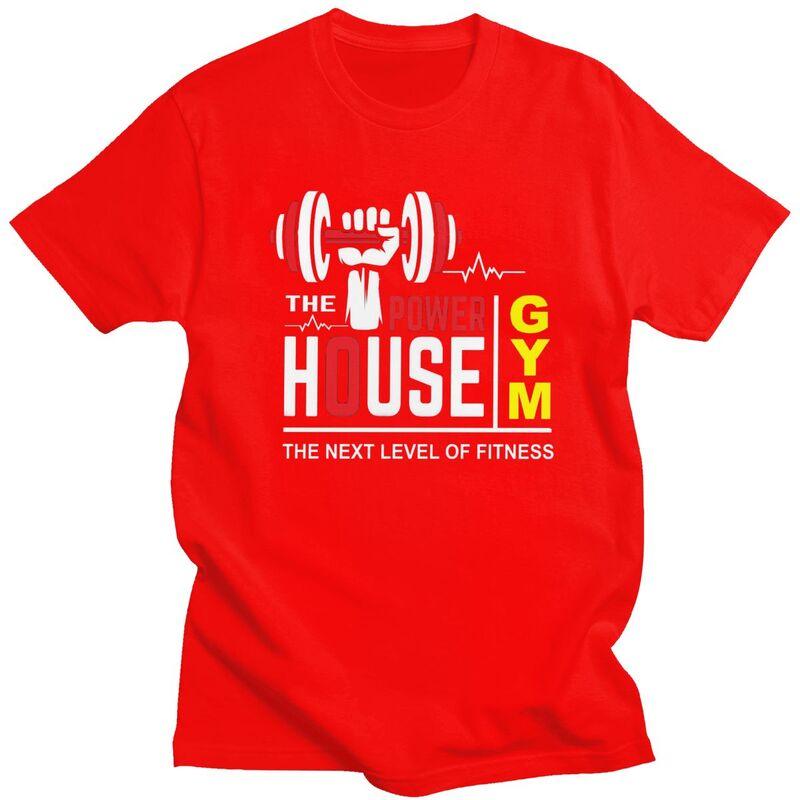 

Индивидуальные Мужские Мощные Спортивные Футболки для Бодибилдинга и Фитнеса с Коротким Рукавом Хлопковые Футболки Повседневные Футболки Свободного Кроя Одежда S