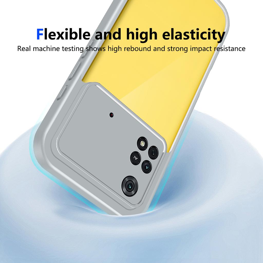 For Xiaomi Poco M4 Pro 4G Case Air Cushion Silicone TPU Bumper Clear Matte Back Cover Hard Phone Case for Xiaomi Poco M4 Pro 4G