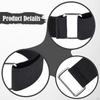 2x Elliptical Machine Pedals Straps Exercise Bike Pedal Sturdy Multipurpose Leg Training