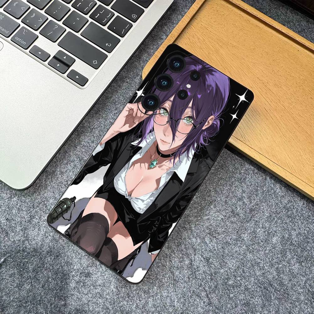 Chainsaw Man The Movie Reze Arc Phone Case For Samsung S 24 fe 25 Ultra plus 20 lite 21 30 22 23 24 22 Ultra 5G Fundas
