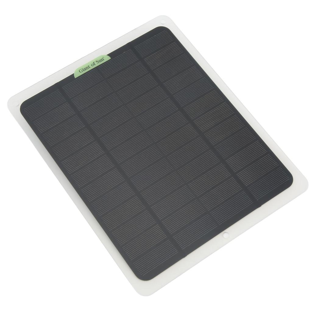 Portable Solar Battery Charger Kit 12V 20W Monocrystalline Dual USB Output Battery Maintainer for RV