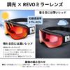 FUJIKAZE Snow Goggles, Photochromic Lens, REVO Photochromic Mirror Lens, XG Series (Non-Heating), Magnetic Attachment, Lightweight (170g), Buckle Stra