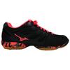 Mizuno Wave Rider 25 Low Top Lace-Up Training Shoes Unisex Sneakers Black Gray Orange V1GA173066