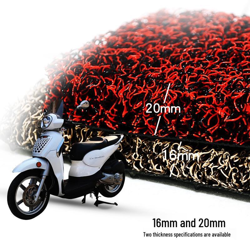 Jin Cheng Aprilia Scarabeo 200 Motorrad Seide Fußpolster Matte