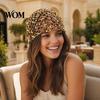 Lightweight Breathable Headwear Fishnet Hat for Women, Mesh Knitting with Hollow Sequin Design, Elastic Fit Hand-Woven Daily Wear