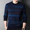 Hengyuanxiang Men's 100% Pure Wool Crew Neck Sweater