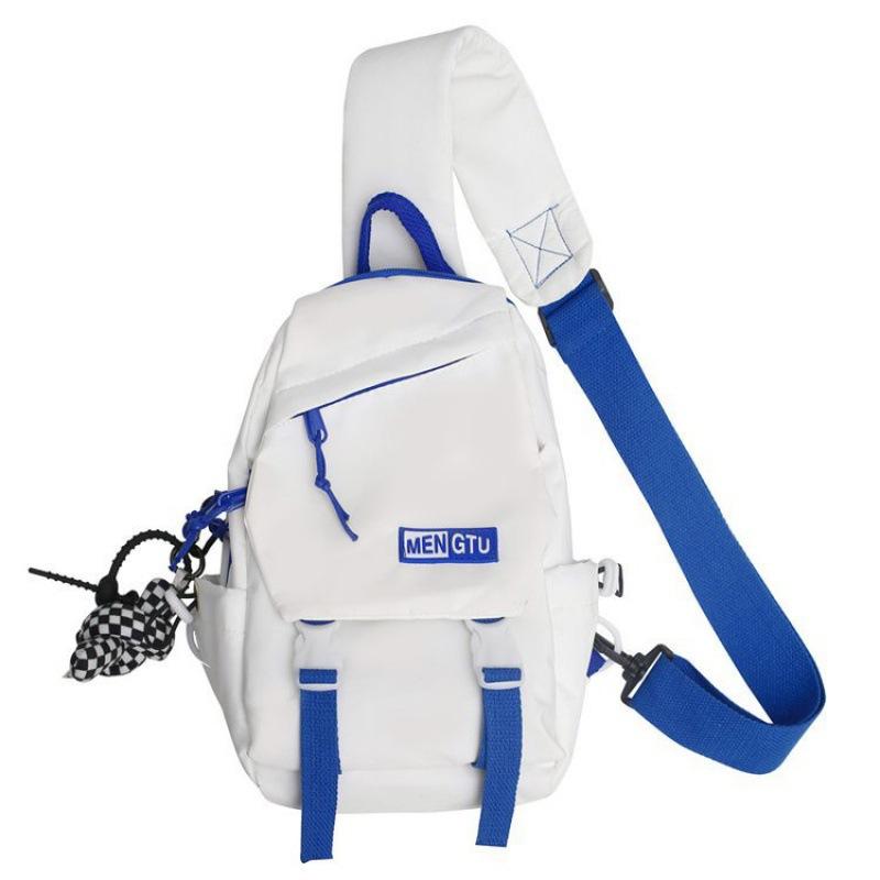 Shoulder Bag Men S Large Capacity Fashion Trend Casual Nylon Breast Bag Men S Couple Backpack No accessories