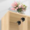 10PCS L-Shaped Corner Brackets Wall Mount Shelf Bracket Metal Angle Bracket Drawer Support Furniture Hardware Shelf Bracket