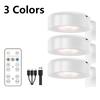 2/3Pcs Picture Lights for Wall Rechargeable Poster Lights Dimmable Wall Decor Light 3 Lighting Modes for Picture Frame Paintings