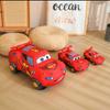 Cute Pixar Cars 3 Toys Lightning McQueen Cartoon Plush Toy Red McQueen 95 Pillow Cushion Soft Stuffed Dolls for Children
