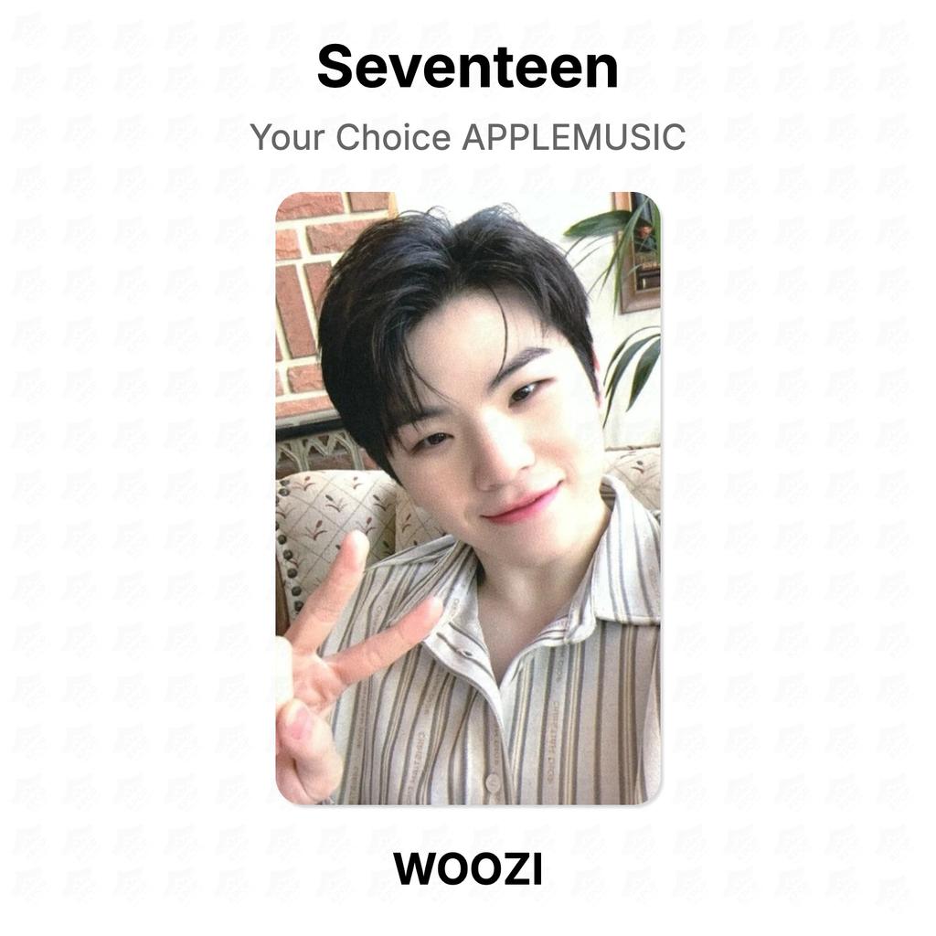 Seventeen Your Choice APPLEMUSIC Official Photocard