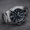 NEW model HYAKUICHI 101 38mm 20 ATM water resistant sweep seconds diver's watch ceramic bezel non-date wristwatch black men's women's unisex