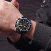 Men'S Watch Features Multifunctional Chronograph Calendar Personalized Watc Quartz Watch 2062G