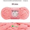 Vibrant No. 8 Ice Silk Yarn for DIY Knitting: Perfect for Scarves, Blankets, Dolls, Crochet Slippers & Chunky Projects