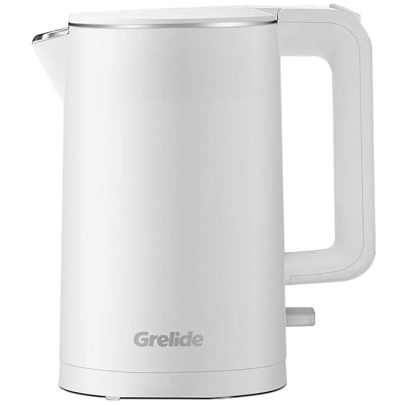Grelide Travel & Dorm Electric Kettle CN plug (adapter included) 1L