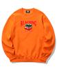 TRIPSHION Snowy Cherry Graphic Crewneck - Orange