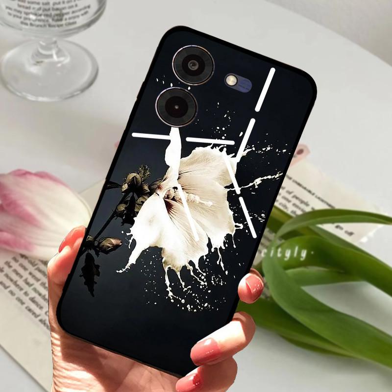 Für Tecno Pova 5 Pro 5G Hülle Pova5 4G Weiches Silikon TPU Handy Rückseite Für Tecno Pova Neo 3 Stoßfester Bumper LH6n Cartoon