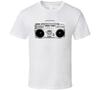 Ghetto Blaster Boombox Retro Radio 80s Rock Rap Metal Fan T Shirt