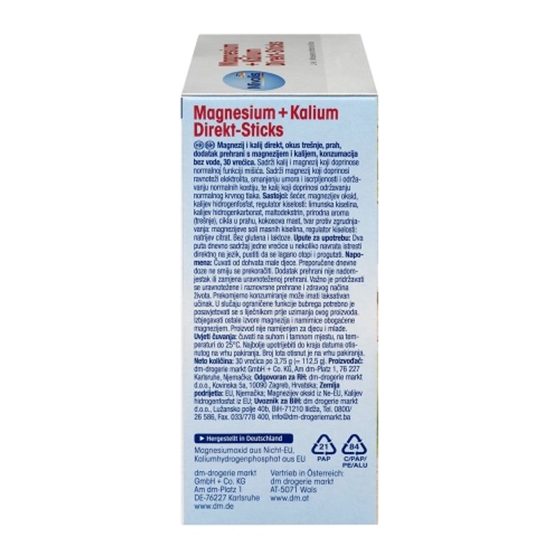 Mibolis Magnesium + Potassium 30 Sticks (Powder)